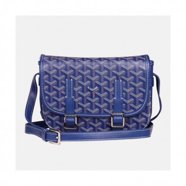 Goyard 2019 PVC Shoulder Bag,23cm - 고야드 2019 PVC 여성용 숄더백,GYB0187,23cm,블루