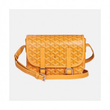 Goyard 2019 PVC Shoulder Bag,23cm - 고야드 2019 PVC 여성용 숄더백,GYB0186,23cm,옐로우