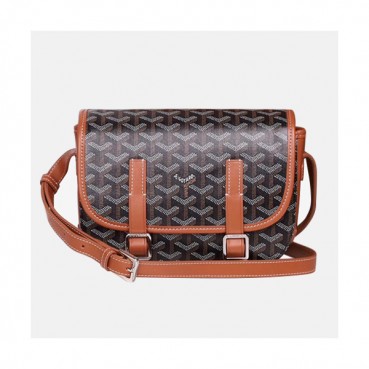 Goyard 2019 PVC Shoulder Bag,23cm - 고야드 2019 PVC 여성용 숄더백,GYB0184,23cm,블랙