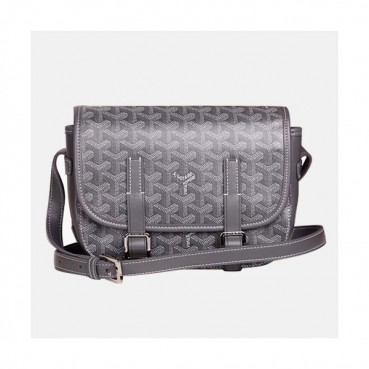 Goyard 2019 PVC Shoulder Bag,23cm - 고야드 2019 PVC 여성용 숄더백,GYB0183,23cm,그레이