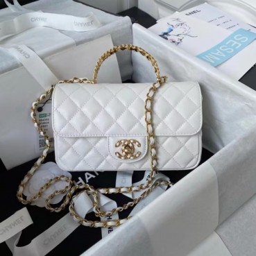 Chanel 2023 Women  Chain Leather Shoulder Bag 1112 ,24CM - 샤넬 2023 여성용 체인 레더 숄더백1112 