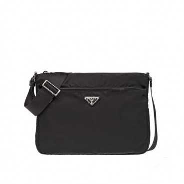 Prada 2019 Nylon Messenger Shoulder Bag,31CM - 프라다 2019 나일론 남성용 메신저 숄더백,1BC421,31cm,블랙