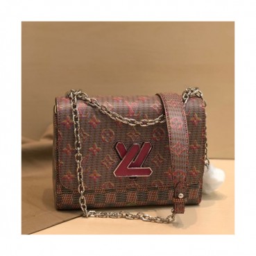 Louis Vuitton 2019 Leather Twist Shouder Bag,23cm - 루이비통 2019 레더 트위스트 숄더백 ,M55480,LOUB1623,23cm,레드