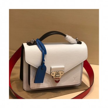 Louis Vuitton 2019 Epi Soft Trunk Women Tote Shoulder Bag,24cm - 루이비통 2019 에삐 소프트 트렁크 여성용 토트 숄더백 M50337,LOUB1610,24cm,화이트