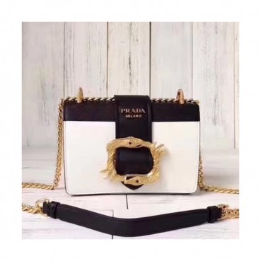 Prada 2019 Leather Chain Shoulder Bag,20cm - 프라다 2019 레더 여성용 체인 숄더백 ,1BD066