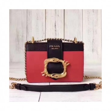 Prada 2019 Leather Chain Shoulder Bag,20cm - 프라다 2019 레더 여성용 체인 숄더백 ,1BD066