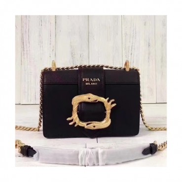 Prada 2019 Leather Chain Shoulder Bag,20cm - 프라다 2019 레더 여성용 체인 숄더백 ,1BD066