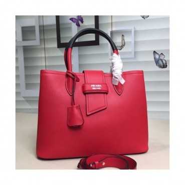 Prada 2019 Woman Leather Tote Shoulder Bag,33cm - 프라다 2019 여성용 레더 토트 숄더백 ,1BG148
