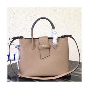 Prada 2019 Woman Leather Tote Shoulder Bag,33cm - 프라다 2019 여성용 레더 토트 숄더백 ,1BG148