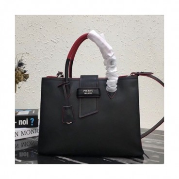 Prada 2019 Woman Leather Tote Shoulder Bag,33cm - 프라다 2019 여성용 레더 토트 숄더백 ,1BG148