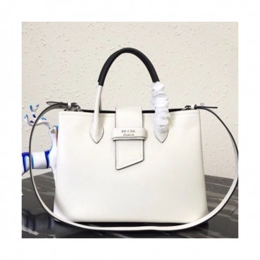 Prada 2019 Woman Leather Tote Shoulder Bag,33cm - 프라다 2019 여성용 레더 토트 숄더백 ,1BG148