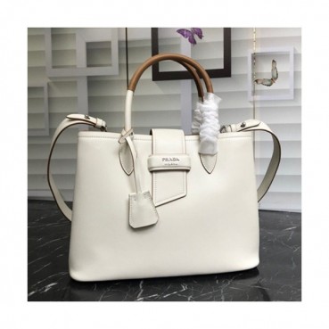 Prada 2019 Woman Leather Tote Shoulder Bag,33cm - 프라다 2019 여성용 레더 토트 숄더백 ,1BG148