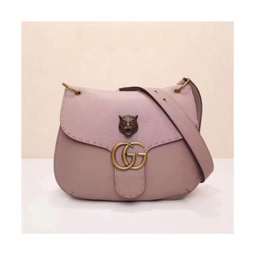 [러블리]Gucci 2019 GG Marmont  Women Shoulder Bag,32CM - 구찌 2019 GG 마몬트 여성용 숄더백 409154,GUB0789,32CM,핑크