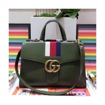 Gucci 2019 GG Marmont  Women Tote Shoulder Bag,36CM - 구찌 2019 GG 마몬트 여성용 토트 숄더백 476470,GUB0773,36CM,올리브