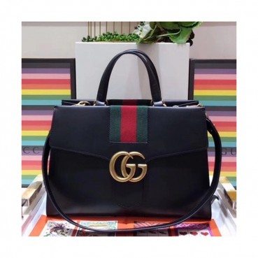 Gucci 2019 GG Marmont  Women Tote Shoulder Bag,36CM - 구찌 2019 GG 마몬트 여성용 토트 숄더백 476470,GUB0772,36CM,블랙