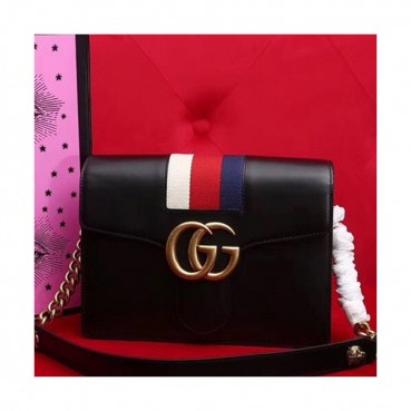 Gucci 2019 GG Marmont  Women Chain Shoulder Bag,27CM - 구찌 2019 GG 마몬트 여성용 체인 숄더백 476468,GUB0771,27CM,블랙