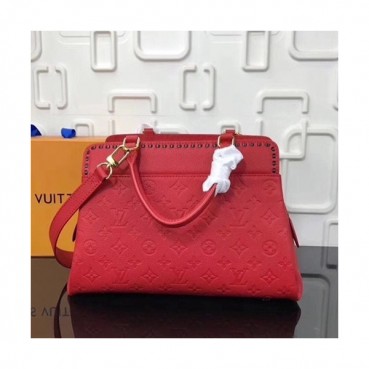 Louis Vuitton 2019 Vosges Leather Tote Shoulder Bag,33cm - 루이비통 2019 보주 레더 여성용 토트숄더백,M41492 ,LOUB1594,33cm,레드
