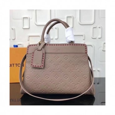 Louis Vuitton 2019 Vosges Leather Tote Shoulder Bag,33cm - 루이비통 2019 보주 레더 여성용 토트숄더백,M43979 ,LOUB1593,33cm,베이지핑크
