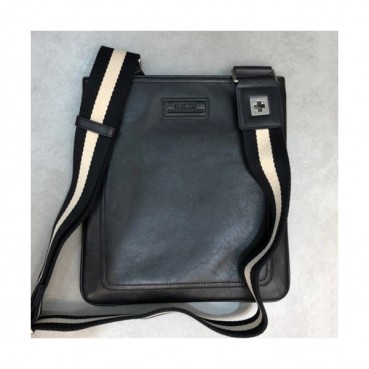 Bally 2019 Leather Shoulder Bag,30cm  - 발리 2019 레더 남성용 숄더백 BALB0050,30cm,블랙