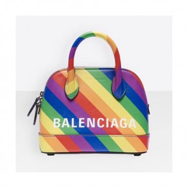 Balenciaga 2019 Ville Top Handle Shoulder Bag,18CM - 발렌시아가 2019 빌 탑 핸들 숄더백,BGB0410,18CM,멀티