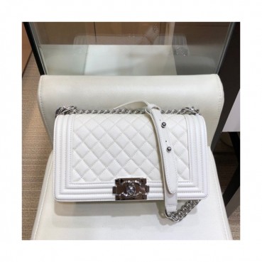 Chanel 2019 Leboy Leather Chain Shoulder Bag ,25CM - 샤넬 2019 르보이 레더 체인 숄더백 67086 