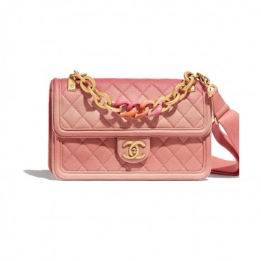 Chanel 2019 Woman Leather Large Tote Shoulder Bag 26CM - 샤넬 2019 여성용 레더 라지 토트 숄더백,CHAB1034,26CM,핑크