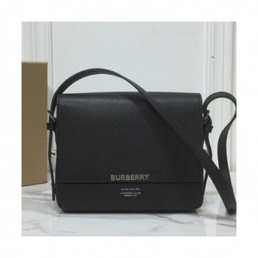 Burberry 2019 Grace Leather Small Shoulder Bag, 19.5cm - 버버리 2019 그레이스 레더 스몰  숄더백 ,BURB0326,19.5cm,블랙