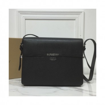 Burberry 2019 Grace Leather Large Shoulder Bag, 26cm - 버버리 2019 그레이스 레더 라지 숄더백 ,BURB0322,26cm,블랙