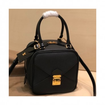 Louis Vuitton 2019 Neo Square Women Tote Shoulder Bag,18cm - 루이비통 2019 네오 스퀘어 여성용 토트 숄더백 M55334,LOUB1548,18cm,블랙