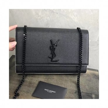 Saint Laurent 2019 Kate Chain Shoulder Bag,24CM - 입생로랑 2019 케이트 체인 숄더백 364021,SLB0477, 24CM,블랙