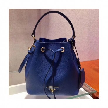 Prada 2019 Woman Leather Bucket Tote Shoulder Bag,22cm - 프라다 2019 여성용 레더 버킷 토트 숄더백 ,1BZ032