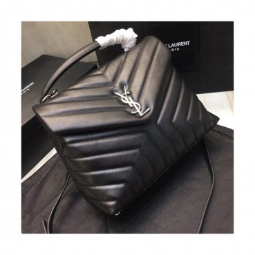Saint Laurent 2019 LouLou  Shoulder Bag,26CM - 입생로랑 2019 루루 숄더백 529735, SLB0446, 26CM,블랙