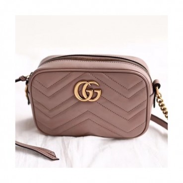 Gucci Marmont Matlase Shoulder Bag,18CM - 구찌 마몬트 마틀라세 숄더백 448065,GUB0689,18cm,카키
