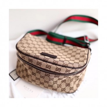 Gucci 2019 Canvas Shoulder Bag,24CM - 구찌 2019 남여공용 캔버스 숄더백 449132,GUB0688,24CM,베이지