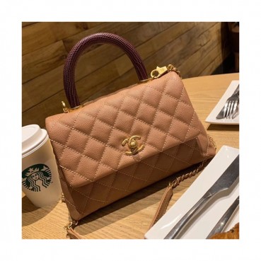 Chanel 2019 Coco Chain Handle Shoulder Bag,23/28CM - 샤넬 2019 코코 체인 핸들 숄더백,CHAB0995,23/28CM,핑크