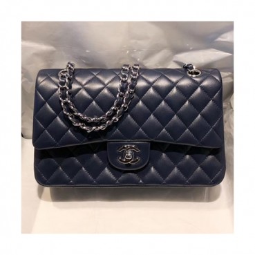[매장판]Chanel 2019 Classic Flap Shoulder Bag,25CM - 샤넬 2019 클래식 플랩 숄더백,CHAB0984,25CM,네이비