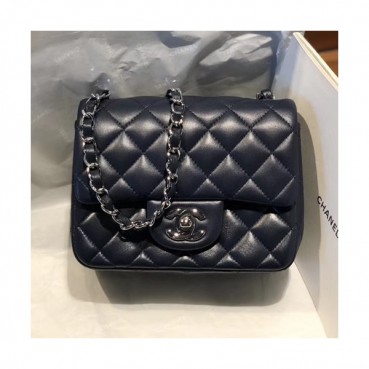 [매장판]Chanel 2019 Classic Flap Shoulder Bag,17CM - 샤넬 2019 클래식 플랩 숄더백,CHAB0980,17CM,네이비