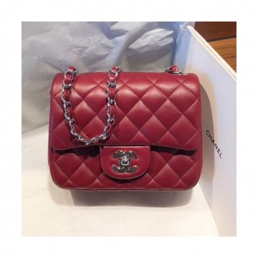 Chanel 2019 Classic Flap Shoulder Bag,17CM - 샤넬 2019 클래식 플랩 숄더백,CHAB0979,17CM,레드