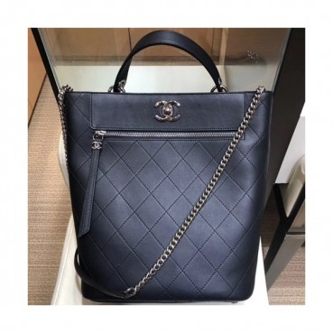 Chanel 2019 Bucket Shoulder Bag,24CM - 샤넬 2019 버킷 숄더백,CHAB0973,24CM,블랙