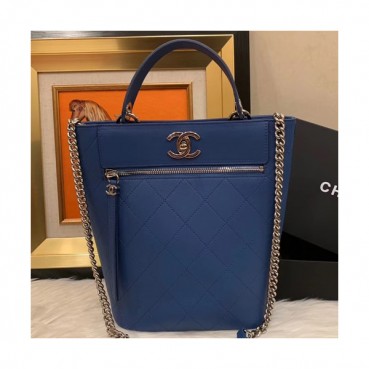 Chanel 2019 Bucket Shoulder Bag,20CM - 샤넬 2019 버킷 숄더백,CHAB0971,20CM,네이비