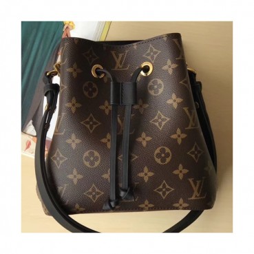 Louis Vuitton 2019 Neonoe Women  Mini Bucket Bag,20cm - 루이비통 2109 네오 노에 여성용  미니 버킷백,M52853,LOUB1517,20cm,브라운+블랙