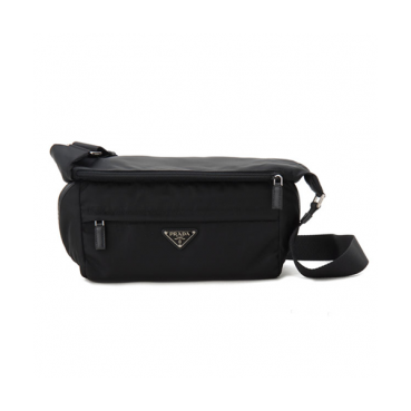 Prada 2019 Nylon Hip Sack / Shoulder Bag ,29CM - 프라다 2019 나일론 남여공용 힙색 / 숄더백,VA0094,29CM,블랙