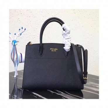 Prada 2019 Bibliothque Leather Tote Shoulder Bag,30cm - 프라다 2019 비블리오텍 여성용 레더 토트 숄더백 ,1BA049