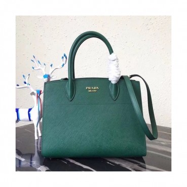 Prada 2019 Bibliothque Leather Tote Shoulder Bag,30cm - 프라다 2019 비블리오텍 여성용 레더 토트 숄더백 ,1BA049