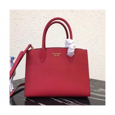 Prada 2019 Bibliothque Leather Tote Shoulder Bag,30cm - 프라다 2019 비블리오텍 여성용 레더 토트 숄더백 ,1BA049
