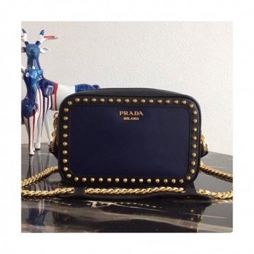 Prada 2019 Stud Chain Shoulder Bag,21cm - 프라다 2019 여성용 스터드 체인 숄더백 ,1BH103