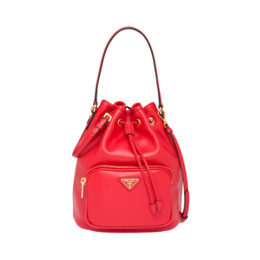 Prada 2019 Women Leather Bucket Tote Shoulder Bag ,23CM - 프라다 2019 여성용 레더 버킷 토트 숄더백 1BH038