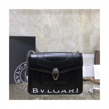 Bvlgari & Fragment 2019 Shoulder Bag,20CM - 불가리 & 프라그먼트 2019 숄더백,BVLB0129,20cm,블랙