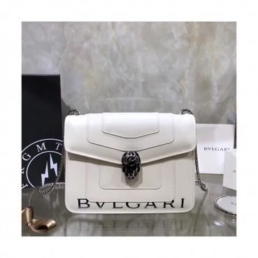 Bvlgari & Fragment 2019 Shoulder Bag,20CM - 불가리 & 프라그먼트 2019 숄더백,BVLB0128,20cm,화이트