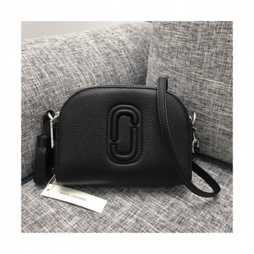Mark Jacobs 2019 Leather Women Shoulder Bag,20cm - 마크제이콥스 2019 레더 여성용 숄더백,MJB0068 ,20cm,블랙